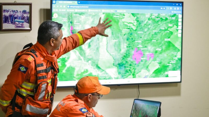 Em visita a Poconé, entidades públicas discutem ações para enfrentamento aos incêndios no Pantanal