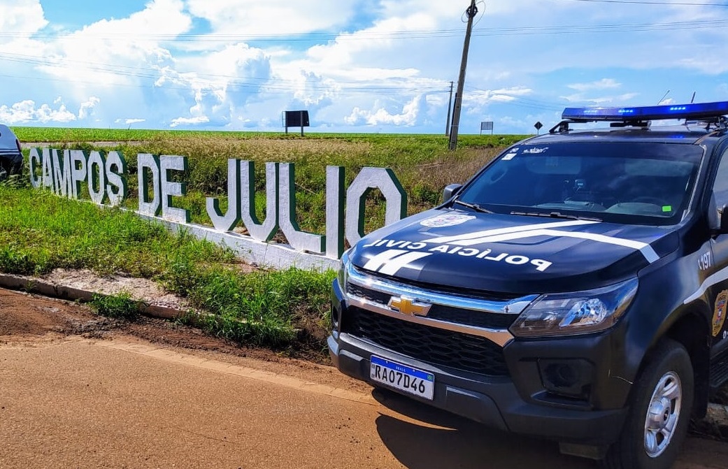 Seis envolvidos em tentativa de homicídio em Campos de Júlio são presos logo após o crime