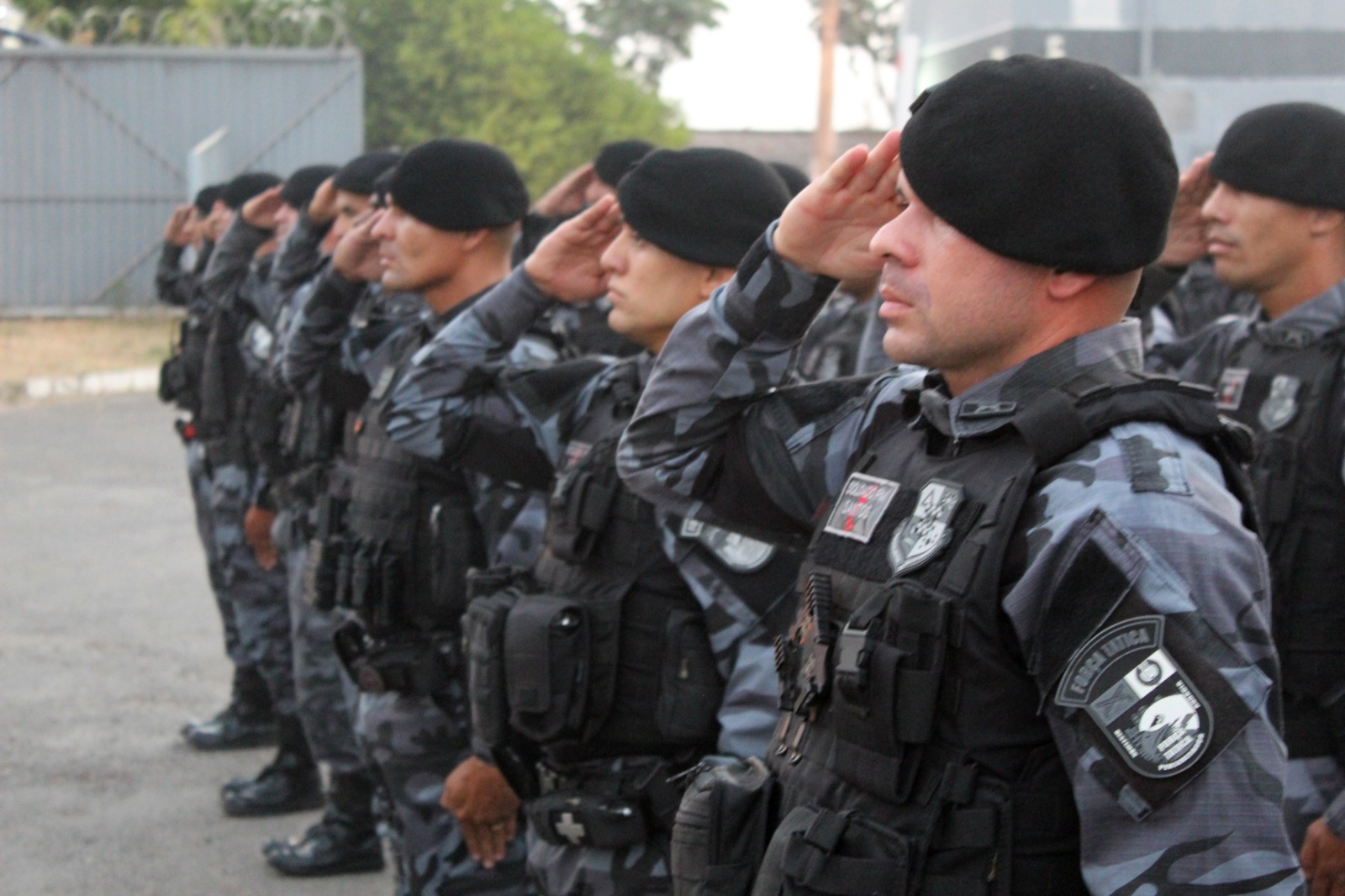 Polícia Militar realiza formatura de 36 alunos em capacitação para patrulhamento tático