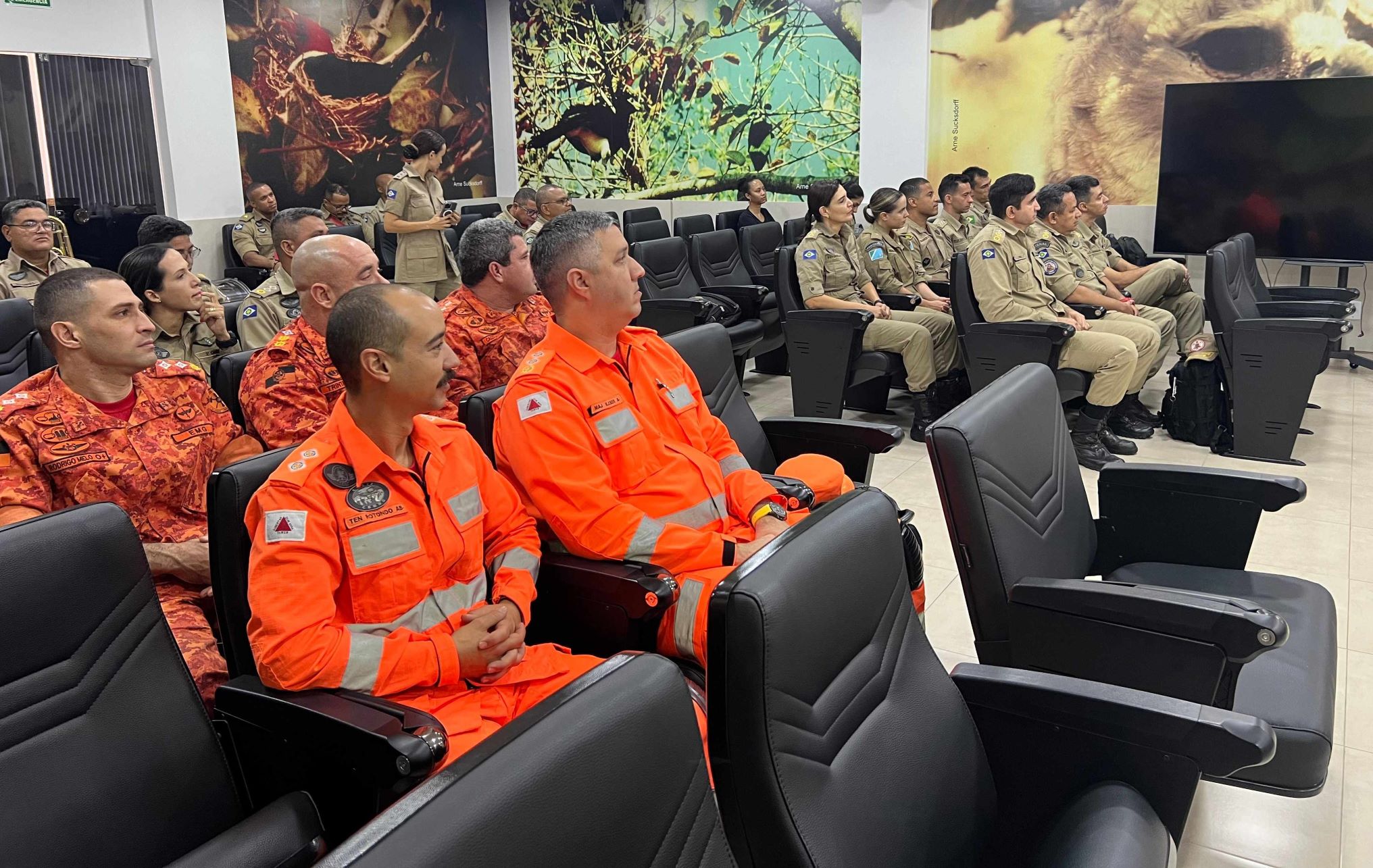 “Nós viemos aprender com os maiores especialistas em gestão de incêndio florestal”, afirma tenente-coronel bombeiro do Rio de Janeiro