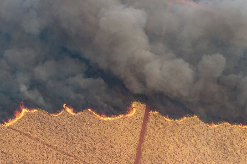 Açúcar bruto salta 3,5% em NY após incêndios em canaviais no Brasil
