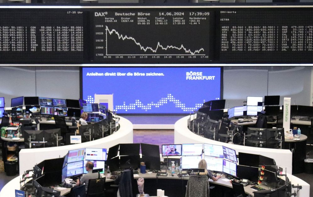 Bolsas europeias sobem com recorde em Frankfurt, após aumento da expectativa em alívio do BCE