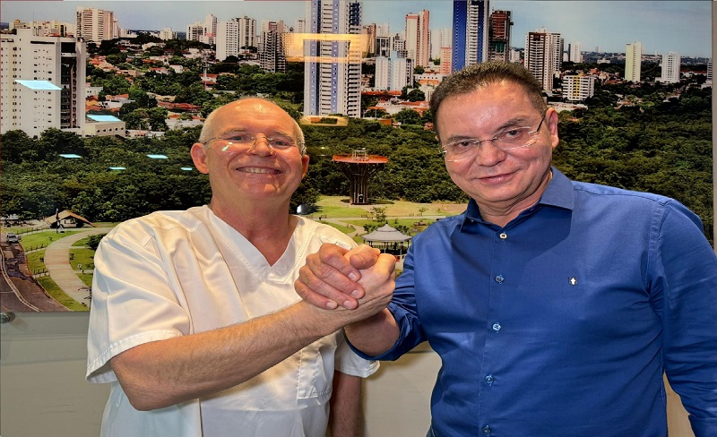 Mauro Mendes diz que médico Sandrin vai de encontro com os desejos e necessidades da capital para vice de Botelho