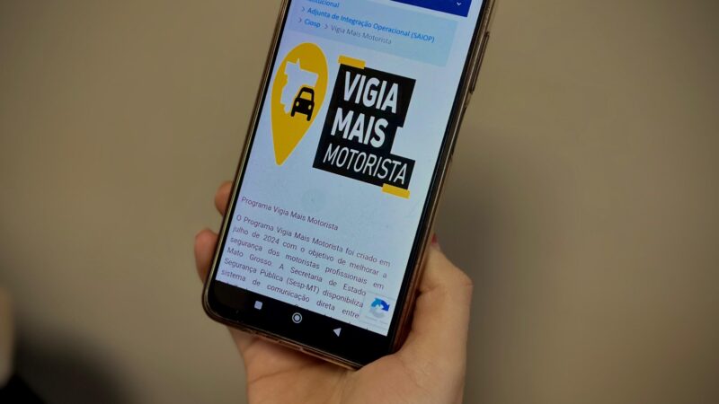 Sesp disponibiliza cadastro online para motoristas e mototaxistas profissionais que querem aderir aplicativo de segurança