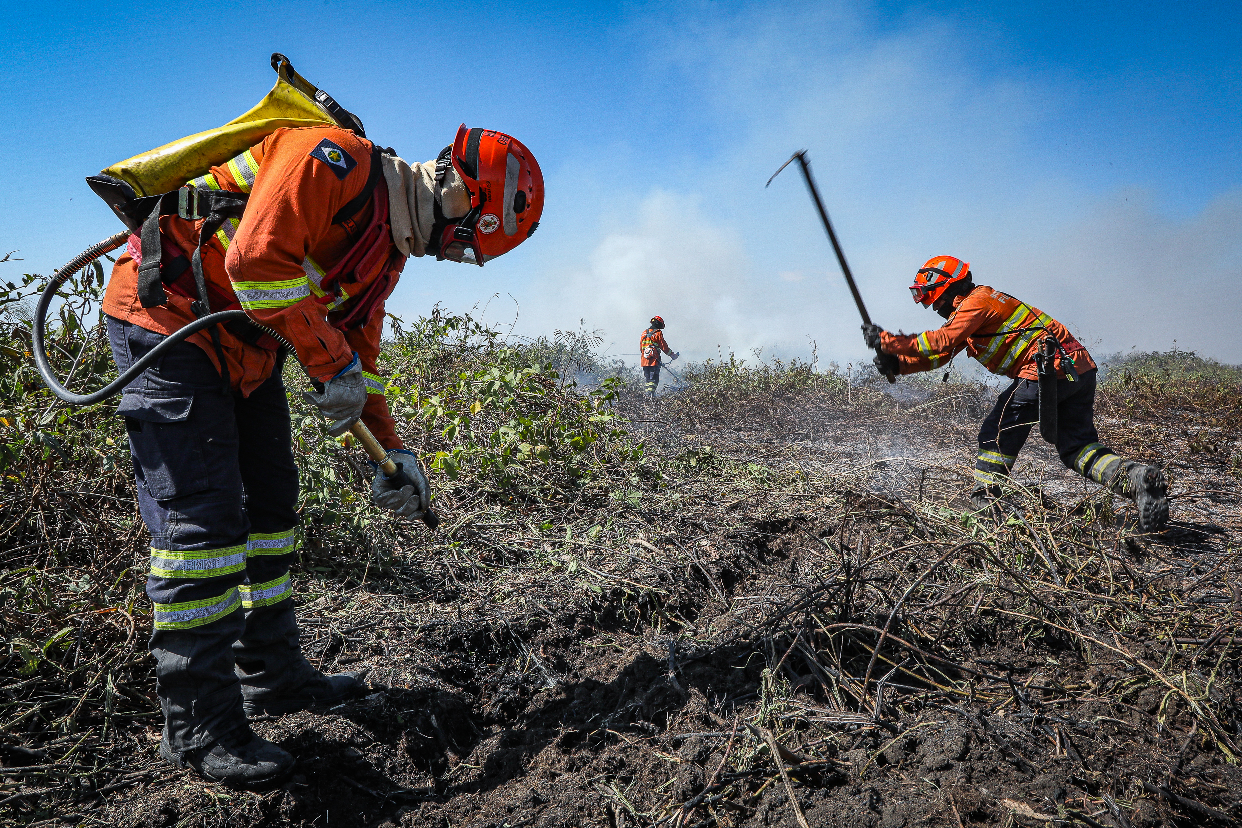 Corpo de Bombeiros alerta para estiagem severa e pede apoio da população na prevenção de incêndios florestais