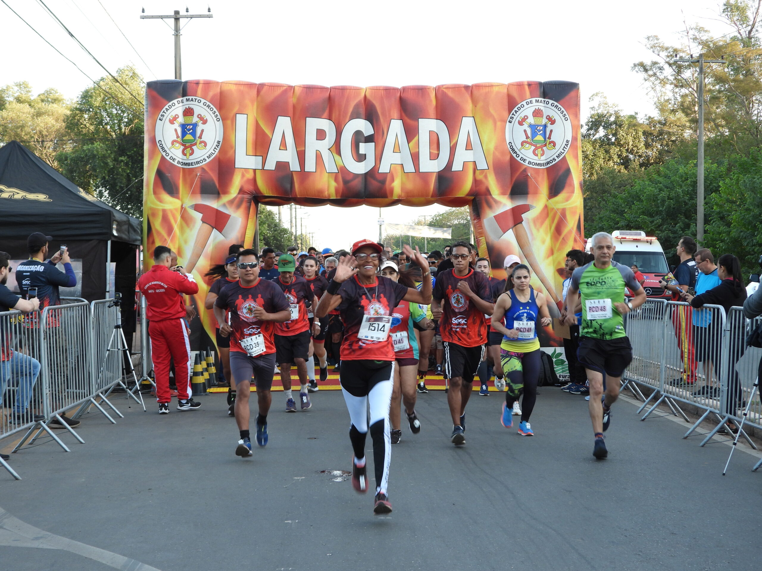 Corpo de Bombeiros abre inscrições para 36ª edição da Corrida Sesc Homens do Fogo