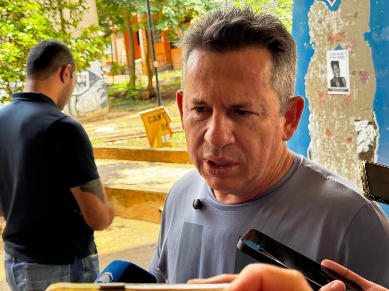PARABENIZANDO E JÁ COBRANDO: “É hora de agir para restaurar nossa capital” recado de Mauro Mendes á Abilio Brunini