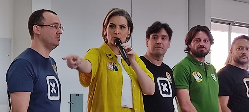 Xênia oficializou chapa à OABMT contemplando advogados das 29 subseções