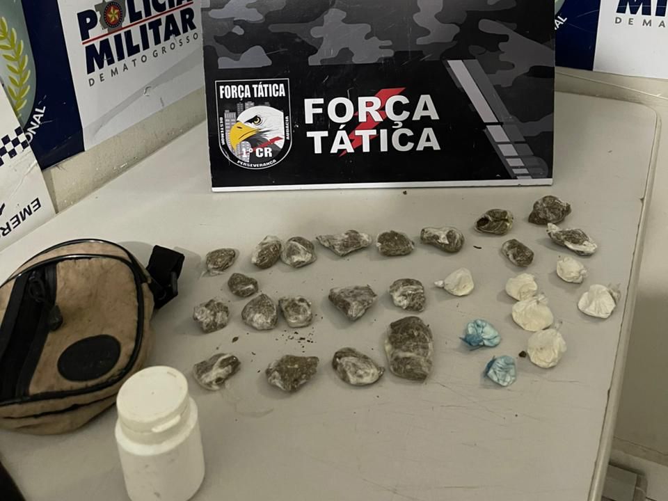 Suspeito de furtos em condomínios é preso em flagrante pela Força Tática