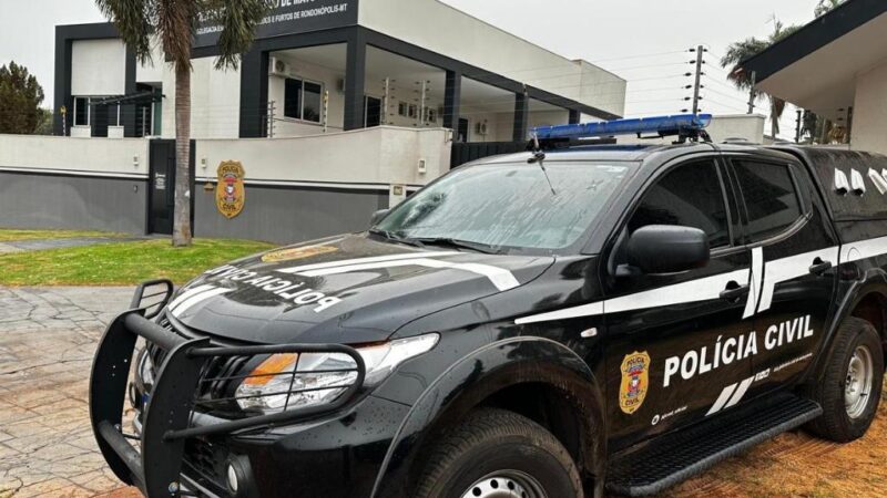 Grupo que atuava em roubos, sequestros e extorsão de vítimas é preso pela Polícia Civil em Rondonópolis