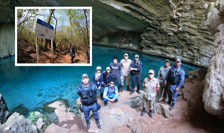 MP notifica agências e guias turísticos, e barra visitação clandestina à Gruta Lagoa Azul em Nobres – Jornal Advogado – Em Mato Grosso