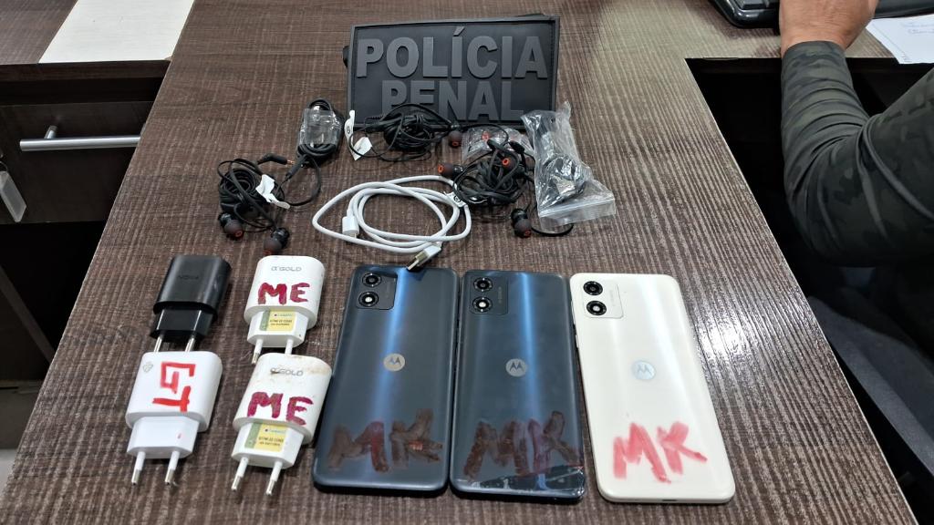 Polícia Penal evita entrada de celulares em penitenciária de Rondonópolis