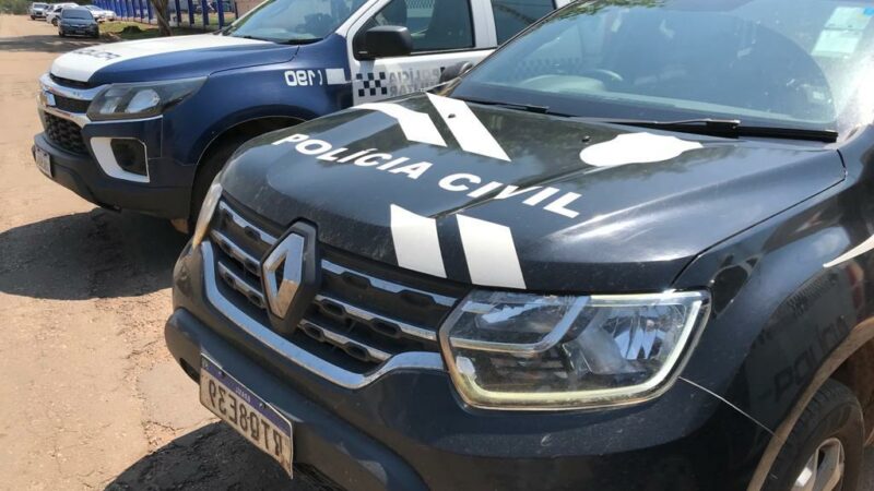 Polícias Civil e Militar prendem mulher por abandonar filho em imóvel