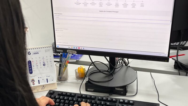 Detran lança portal para registro de sinistro de trânsito sem vítima