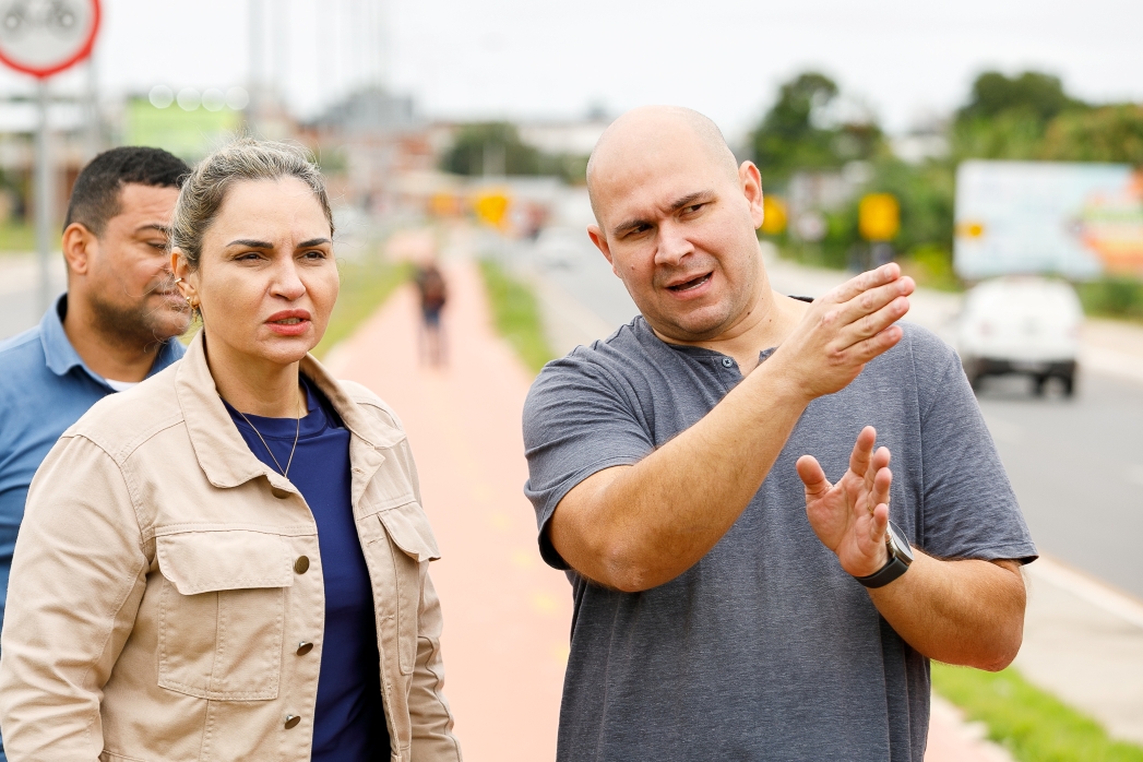 Prefeito e vice anunciam melhorias na Avenida Parque do Barbado