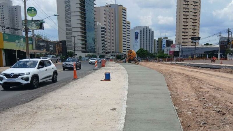 Obras de implantação do Sistema BRT estão com 5 frentes de serviço em andamento
