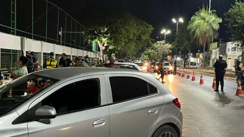 Fiscalização da Operação Lei Seca prende 14 condutores e remove 27 veículos em Cuiabá