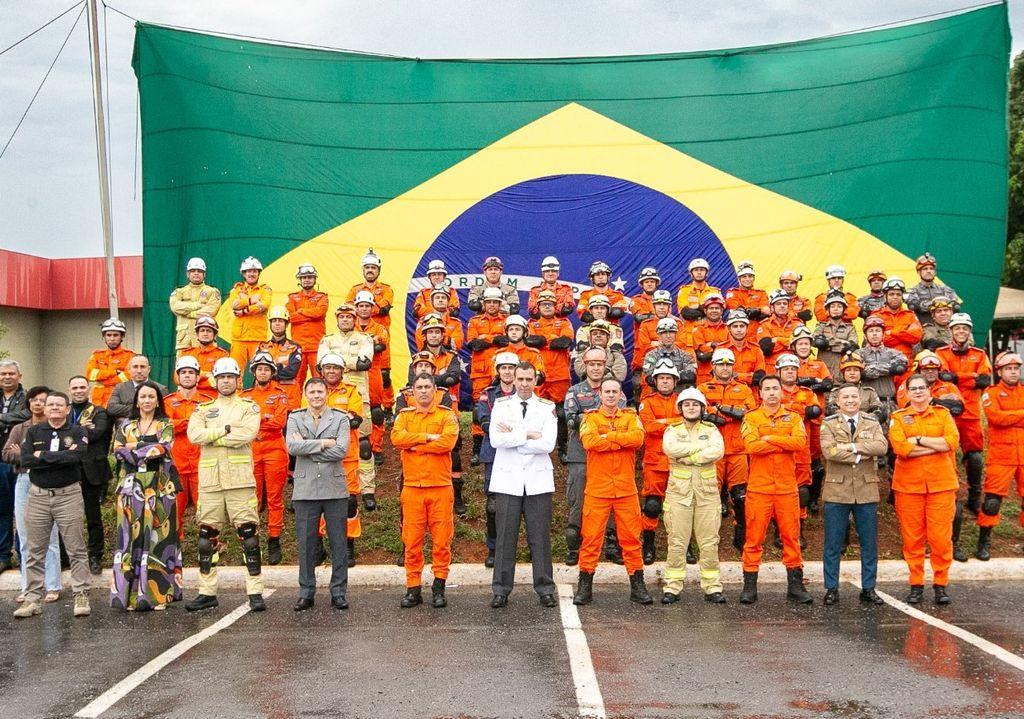 Corpo de Bombeiros de MT participa do 1º Curso de Gestão e Resposta a Desastres