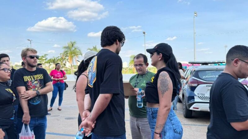 Maioria do público do show do Guns N’ Roses é de MT e 33% de outros estados, aponta pesquisa