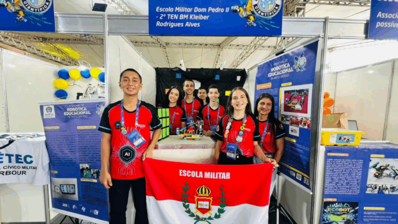 Estudantes da Rede Estadual transformaram o II Festival de Robótica em vitrine de ciência, criatividade e valores humanos