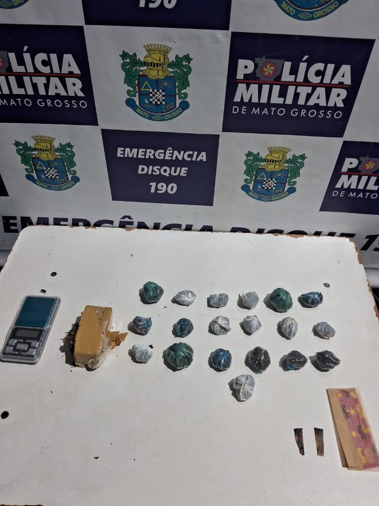 Polícia Militar conduz quatro suspeitos após invasão de residência em Araputanga