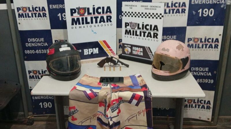 Polícia Militar prende três faccionados em flagrante suspeitos por homicídio de homem em Cáceres