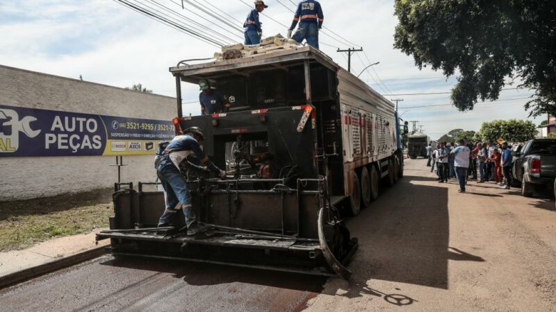 Governo vai investir R$ 68,7 milhões para recuperação de asfalto em nove cidades da Baixada Cuiabana