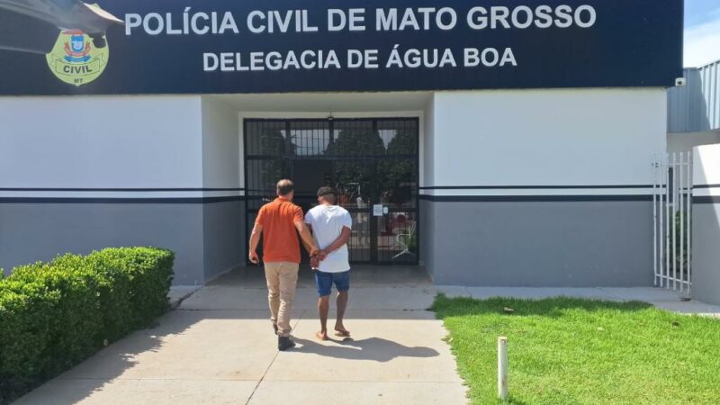 Polícia Civil prende foragido do Pará que estava vivendo em Mato Grosso