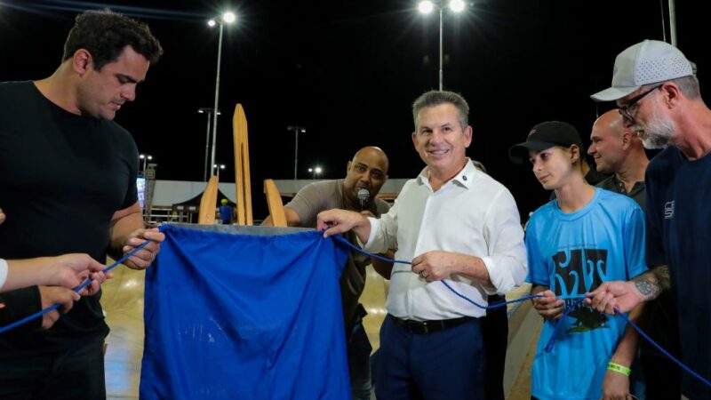 Governo de MT inaugura Skate Park considerado o maior da América Latina