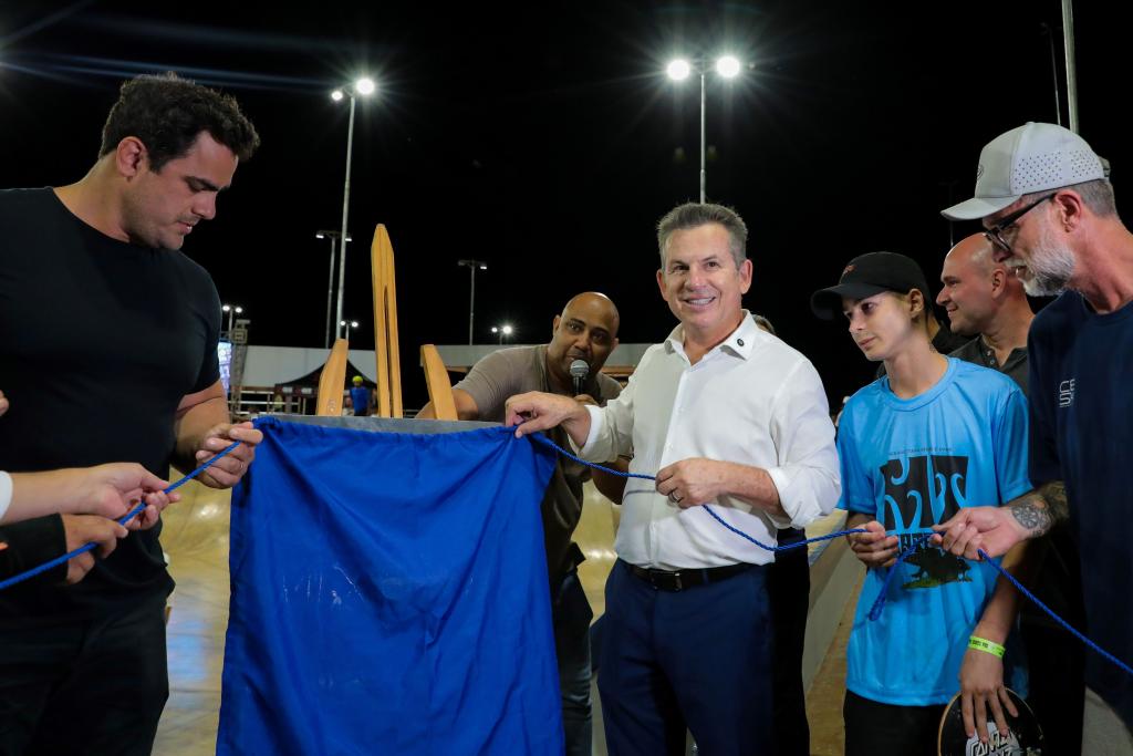 Governo de MT inaugura Skate Park considerado o maior da América Latina