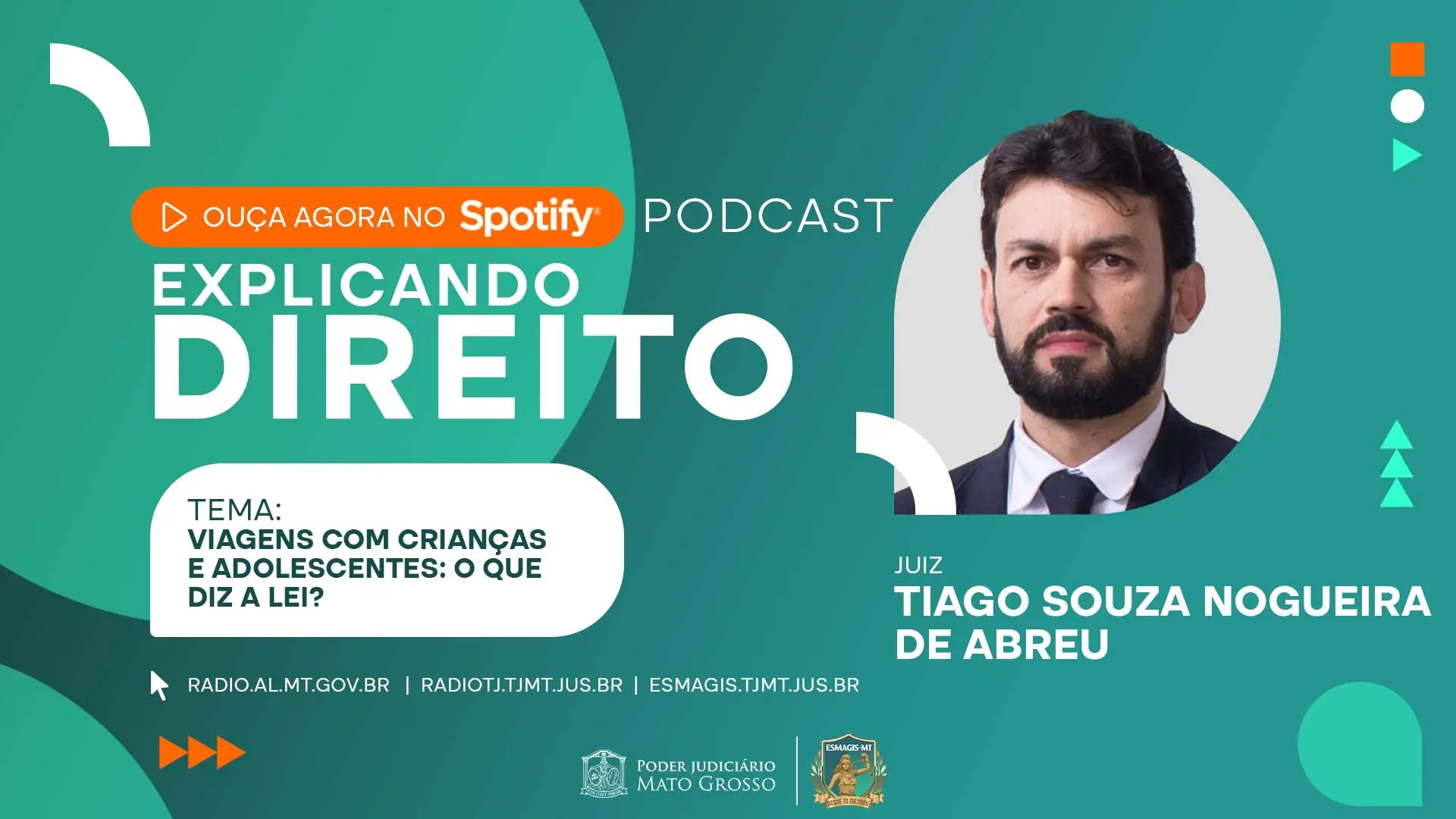 Primeiro episódio de 2026 do podcast “Explicando Direito” esclarece regras para viagens com crianças