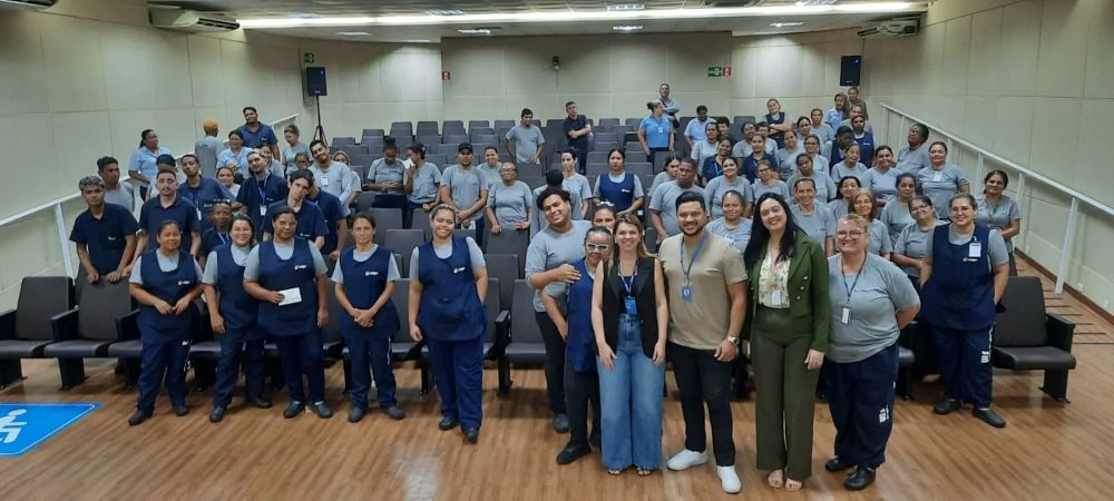 TJMT capacita equipe de limpeza e avança na gestão de resíduos sólidos