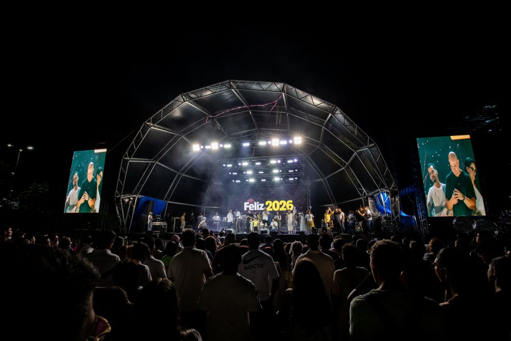 Réveillon da Família reúne público recorde e consagra virada histórica no Parque das Águas