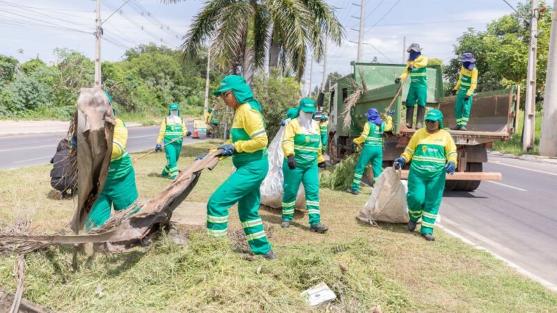 Prefeitura intensifica limpeza na Avenida das Torres e reforça compromisso com a zeladoria urbana