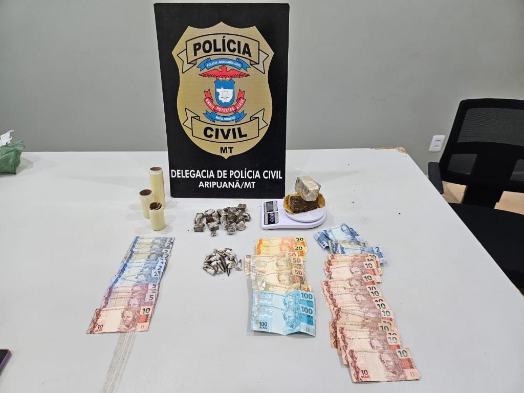 Polícia Civil prende duas mulheres em flagrante por tráfico de drogas em Aripuanã