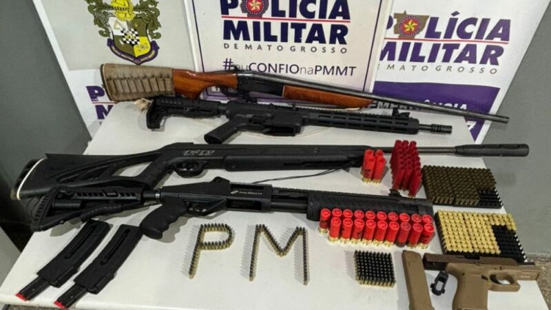 Polícia Militar aumenta em 64% as apreensões de armas de fogo em todo o Estado