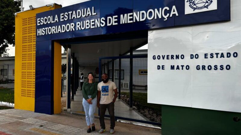 Investimentos do Governo de MT ampliam e modernizam escolas estaduais em Cuiabá