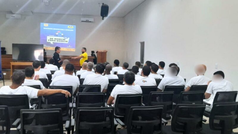 PREVENÇÃO: Sejus promove segunda etapa do projeto “Homens em Reconstrução” em unidade prisional de Várzea Grande