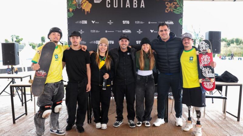 COMPETIÇÃO NACIONAL EM CUIABÁ: Principais atletas do país destacam qualidade do complexo de skate no Parque Novo Mato Grosso
