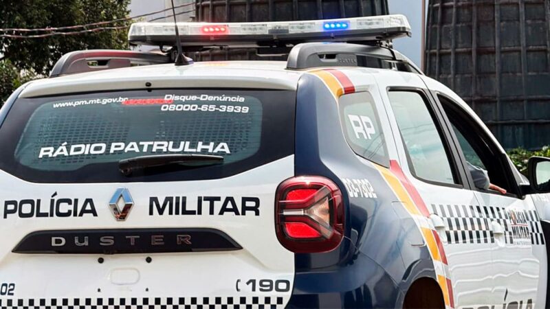 Homem é preso após invadir casa e dormir em imóvel em Nova Mutum