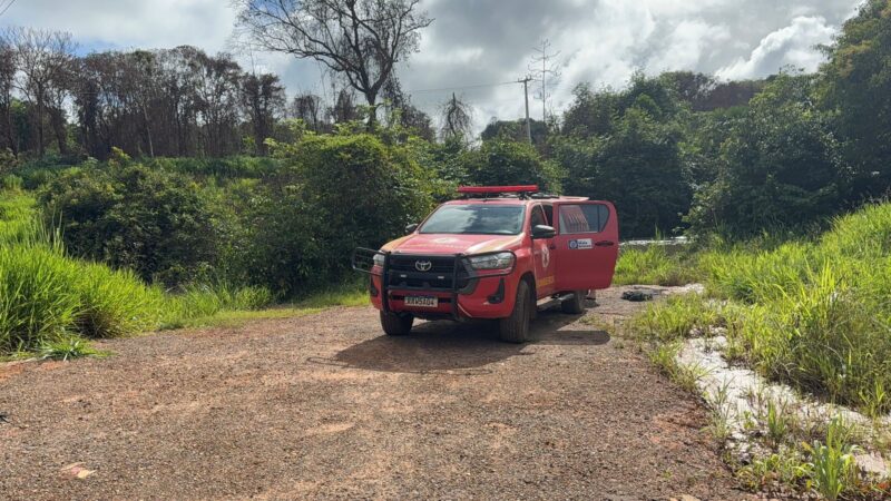 Cadáver é descoberto no rio Vermelho em Rondonópolis