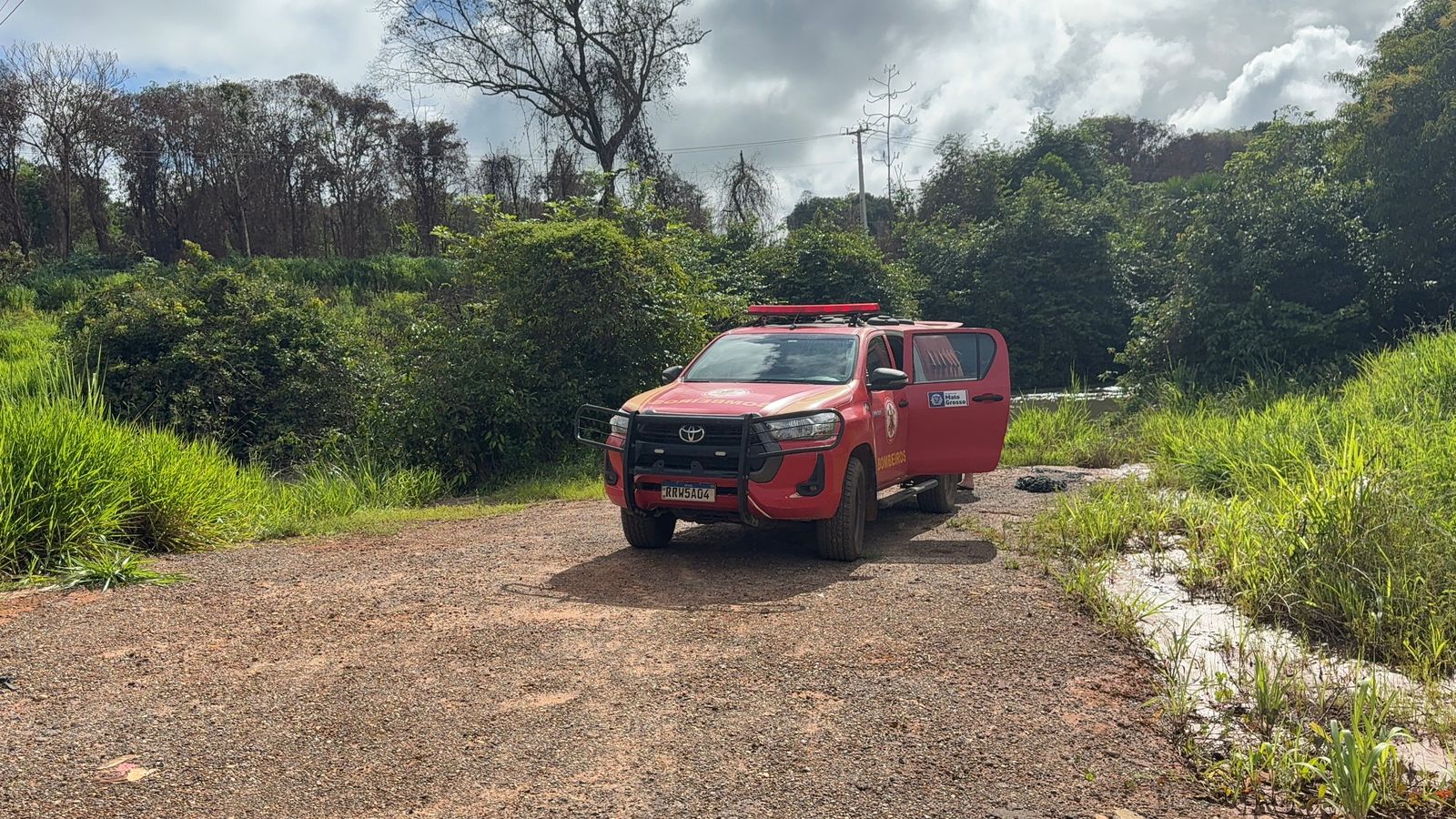 Cadáver é descoberto no rio Vermelho em Rondonópolis