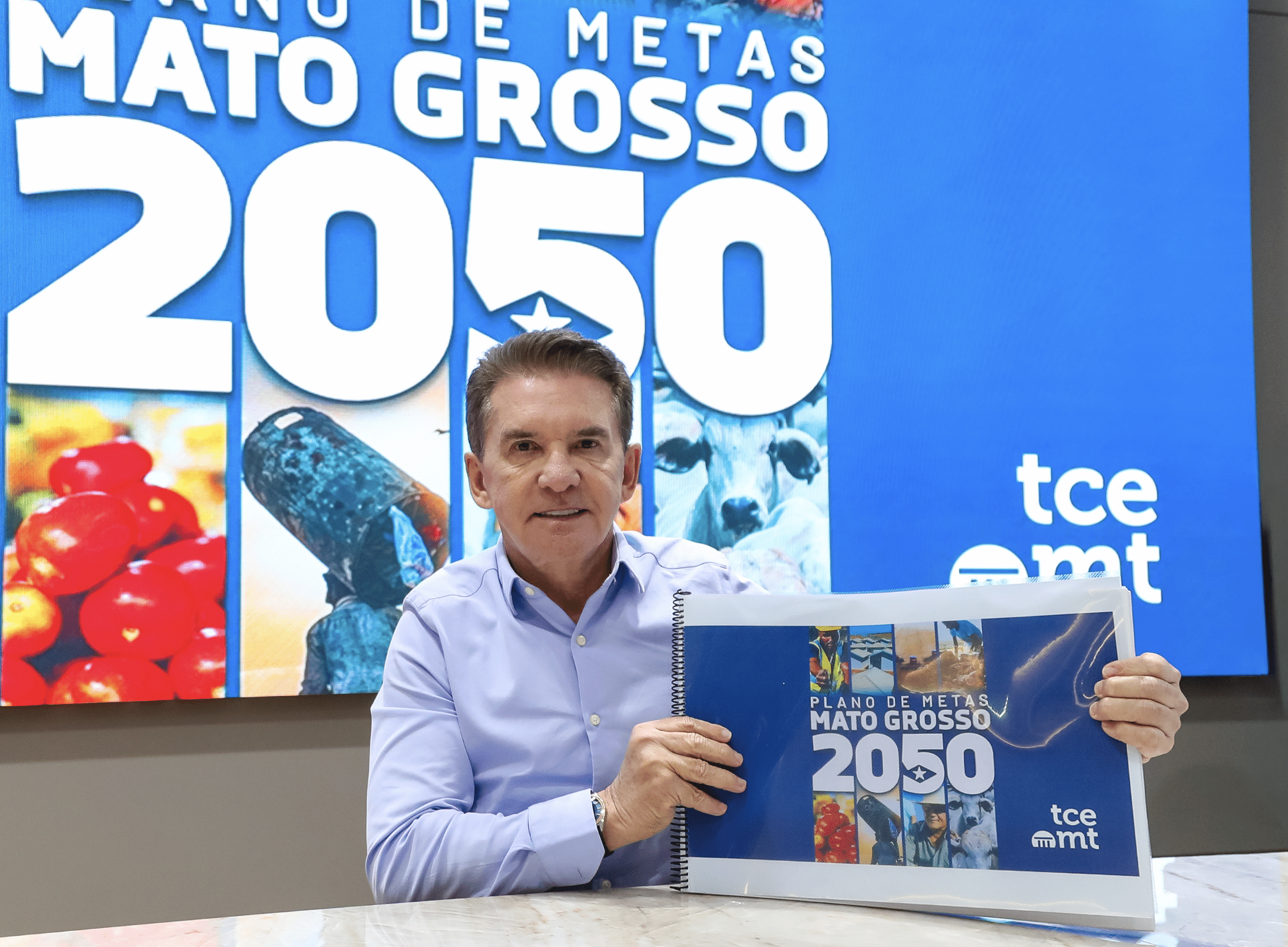 TCE vai entregar o Plano Mato Grosso 2050 aos candidatos ao governo e ao Senado