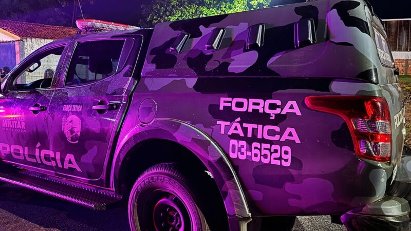 Homem morre em confronto com a Força Tática em Tangará da Serra